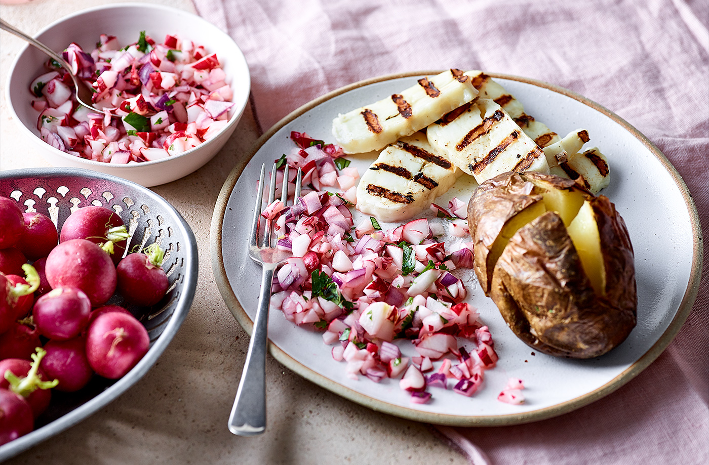Radish and chilli salsa recipe
