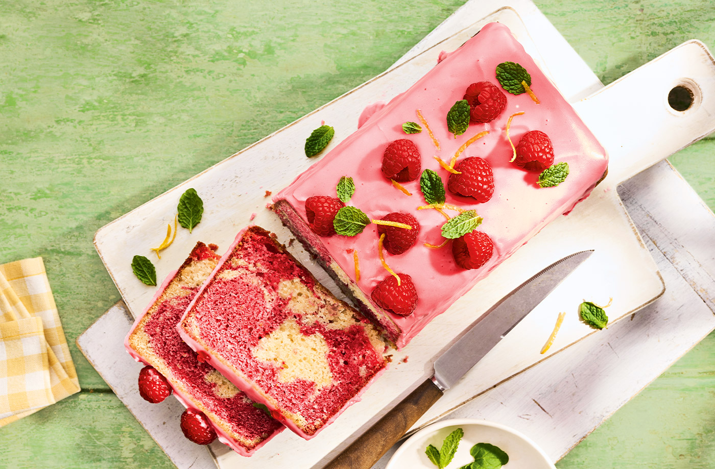 Pink lemonade loaf cake recipe