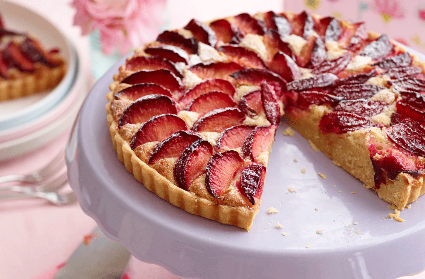 Plum frangipane tart recipe