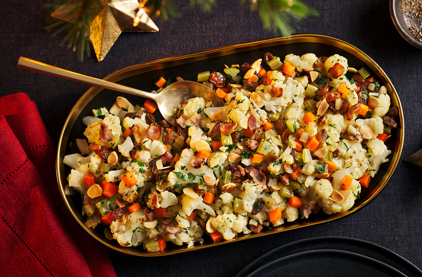 Cauliflower stuffing recipe