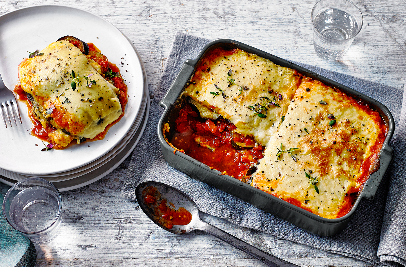 Rich vegetable moussaka recipe
