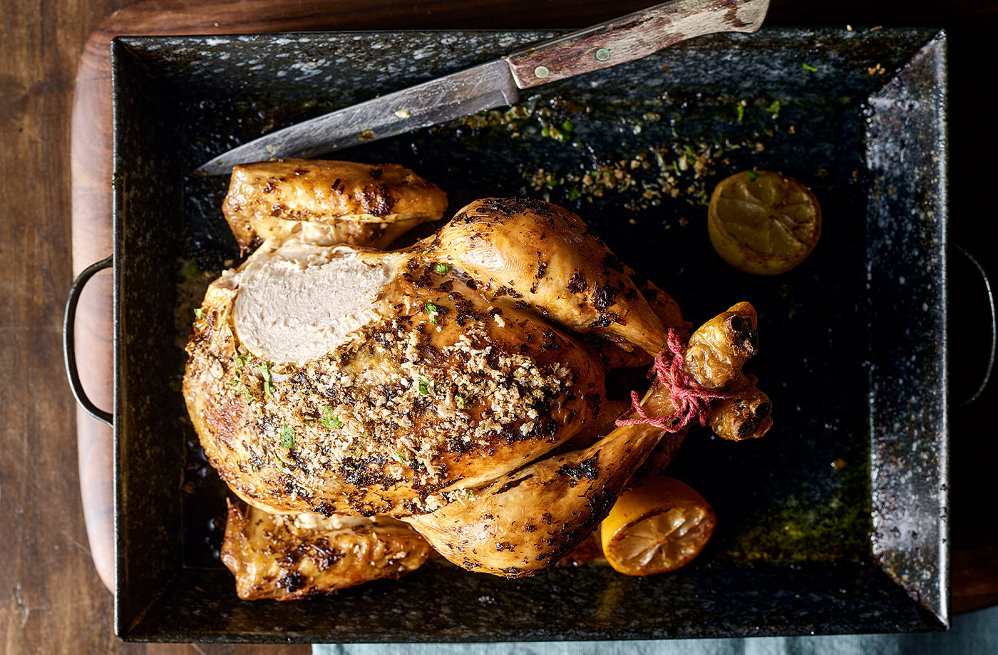 Roast chicken Kiev recipe