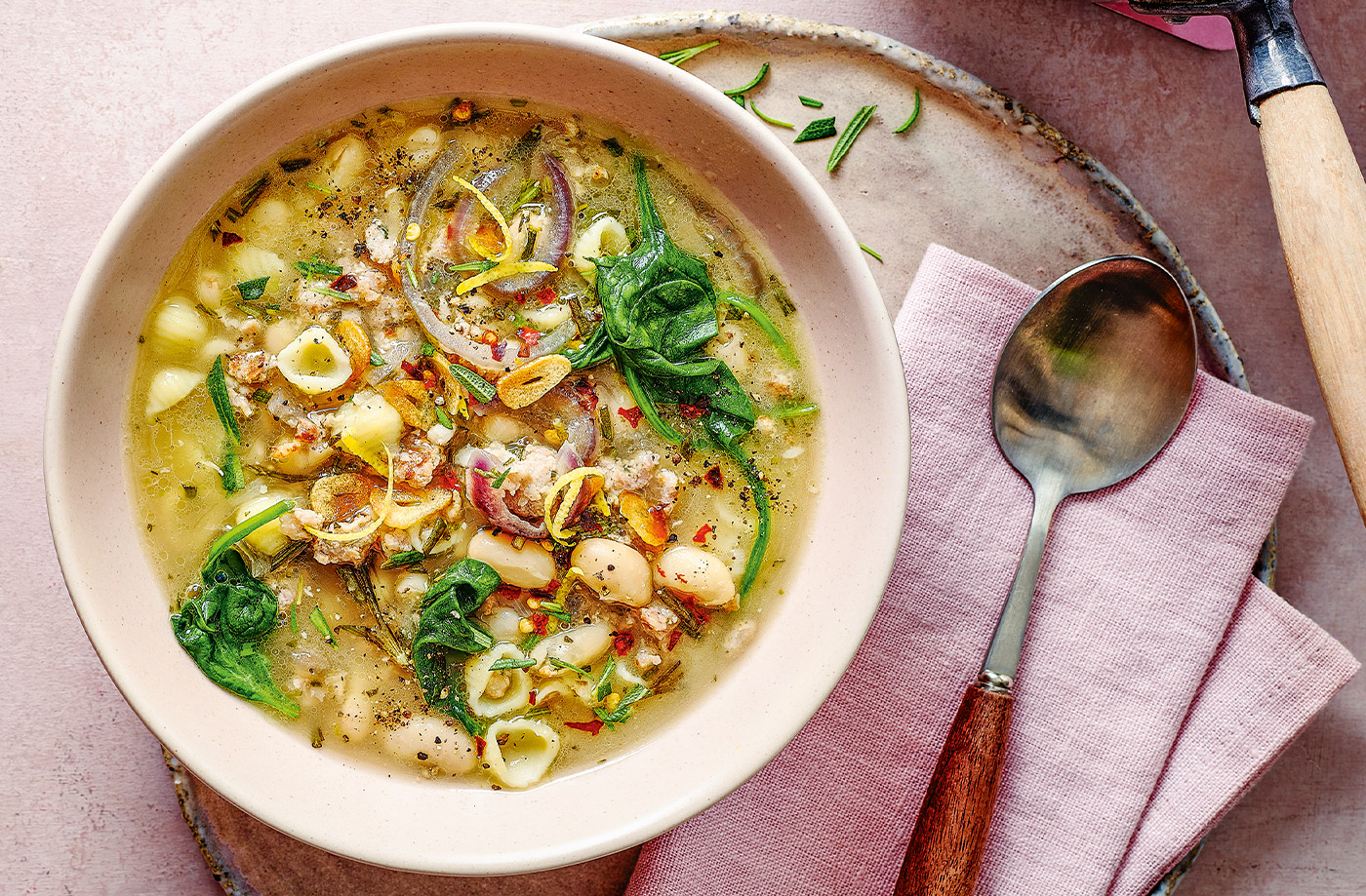 Rosemary and sausage soup recipe