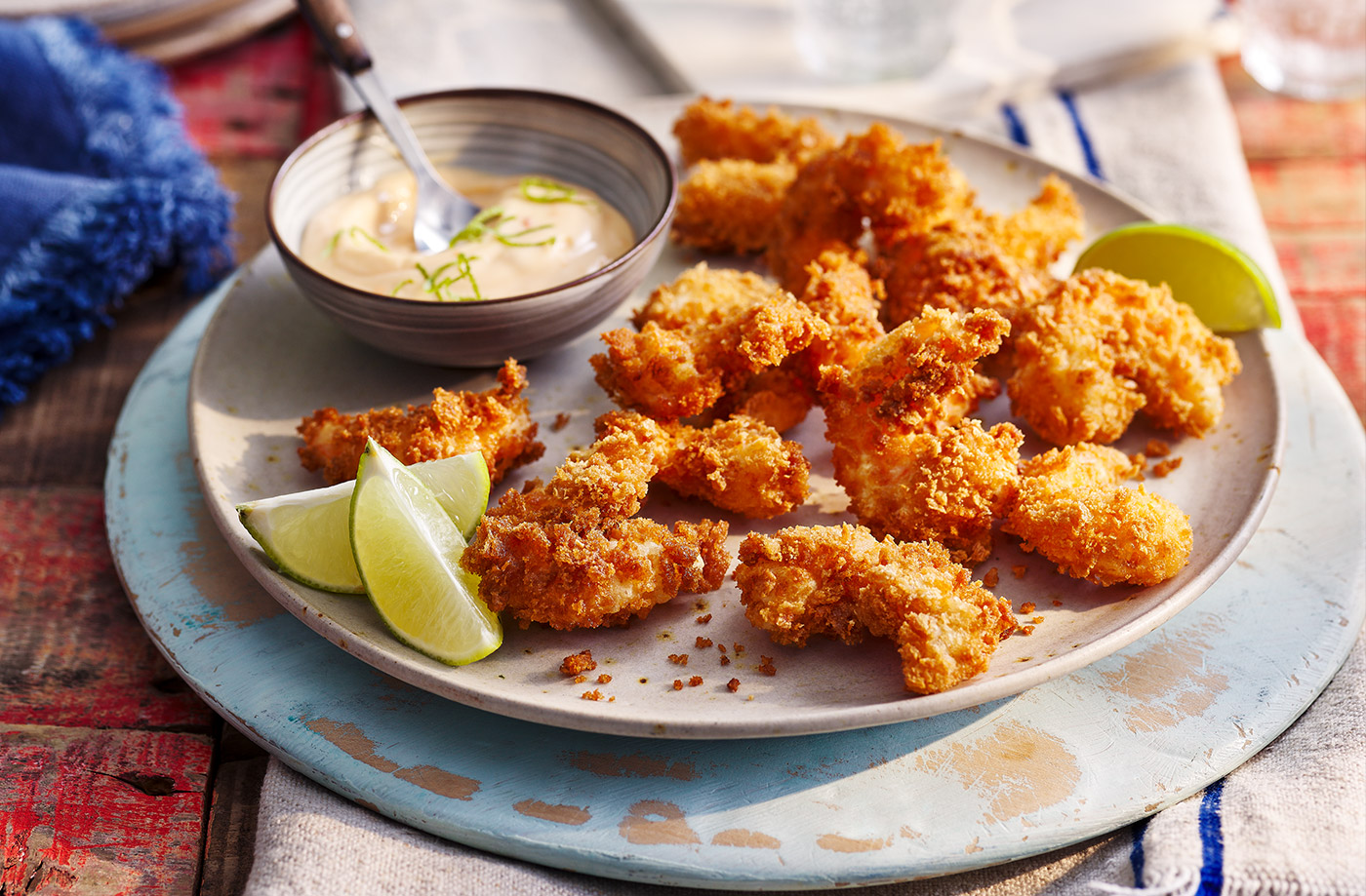 Salt and pepper scampi recipe