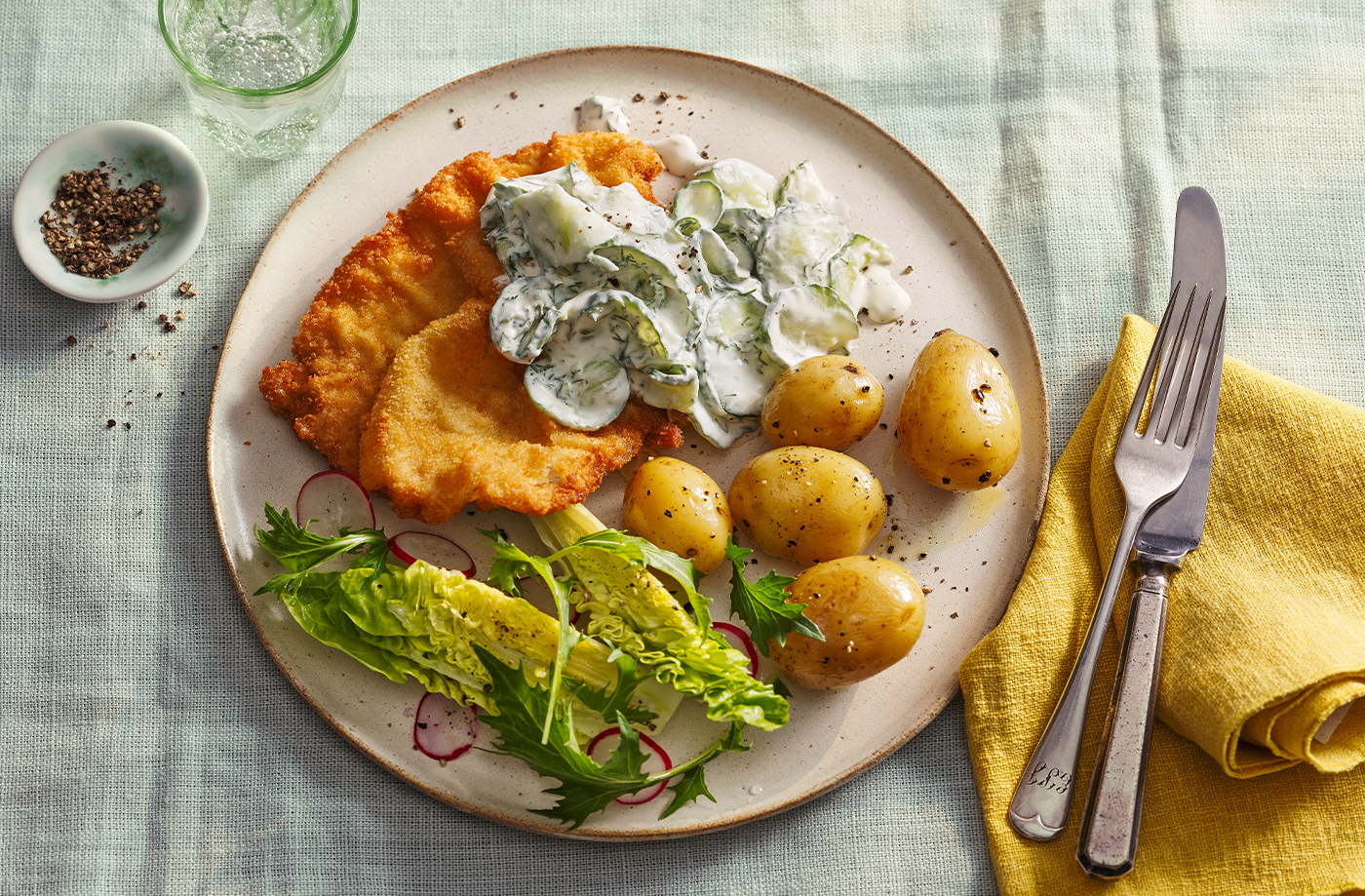 Pork schnitzel recipe