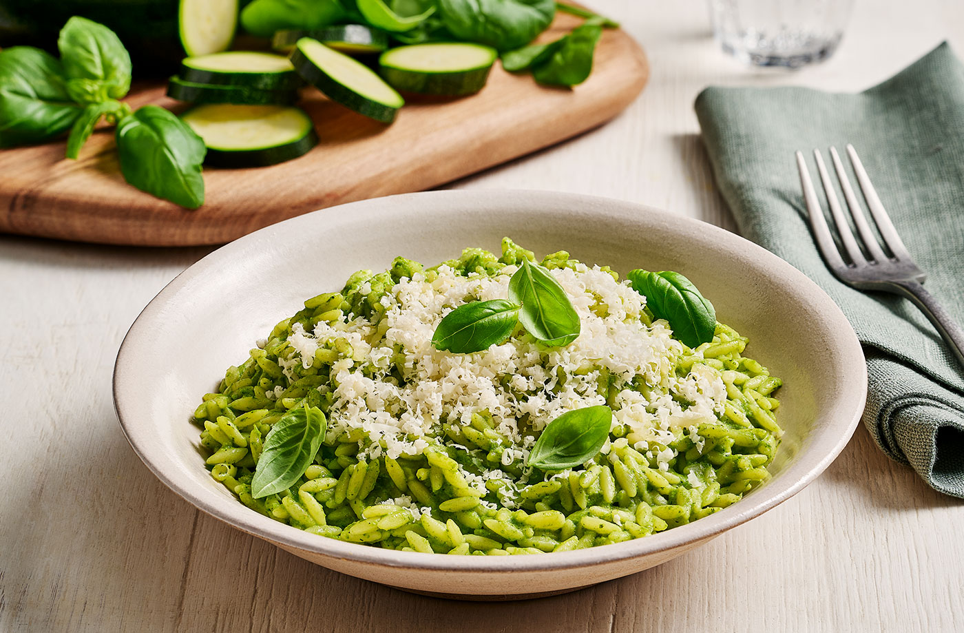 Secret green orzotto recipe