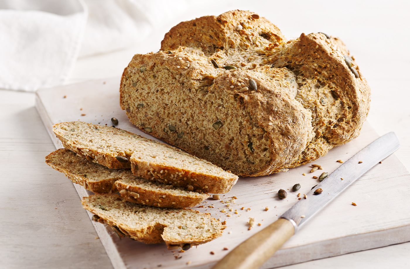 Easy seeded soda bread recipe