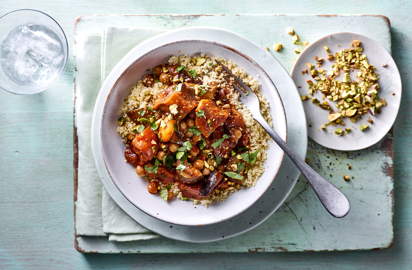 Slow-cooker vegetable tagine recipe