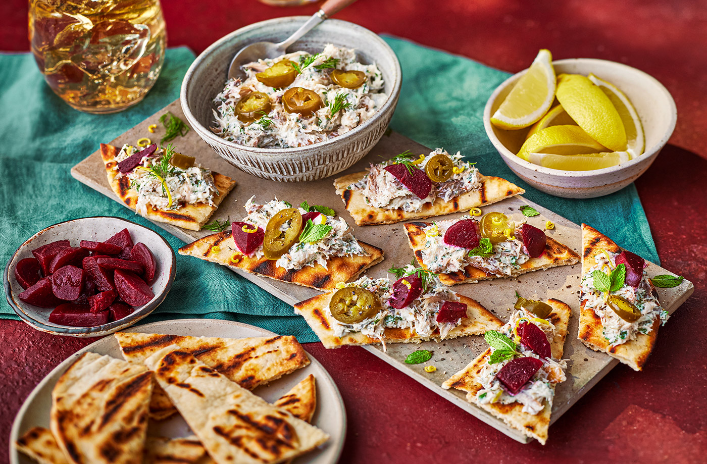 Smoked mackerel pâté toasts recipe