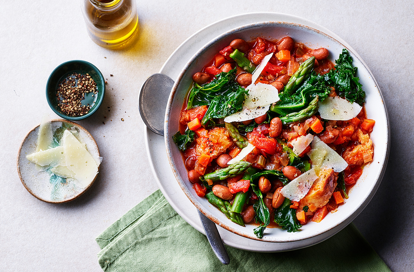 Spring ribollita recipe