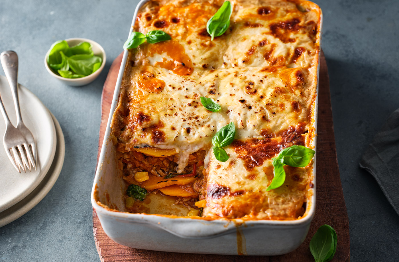 Butternut squash lasagne recipe