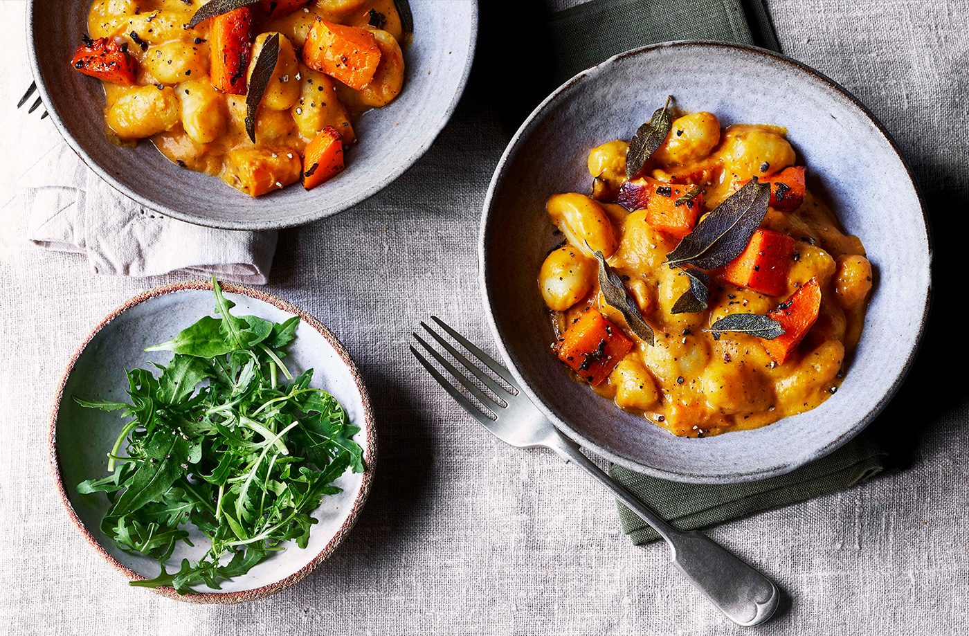 Creamy squash and sage gnocchi recipe