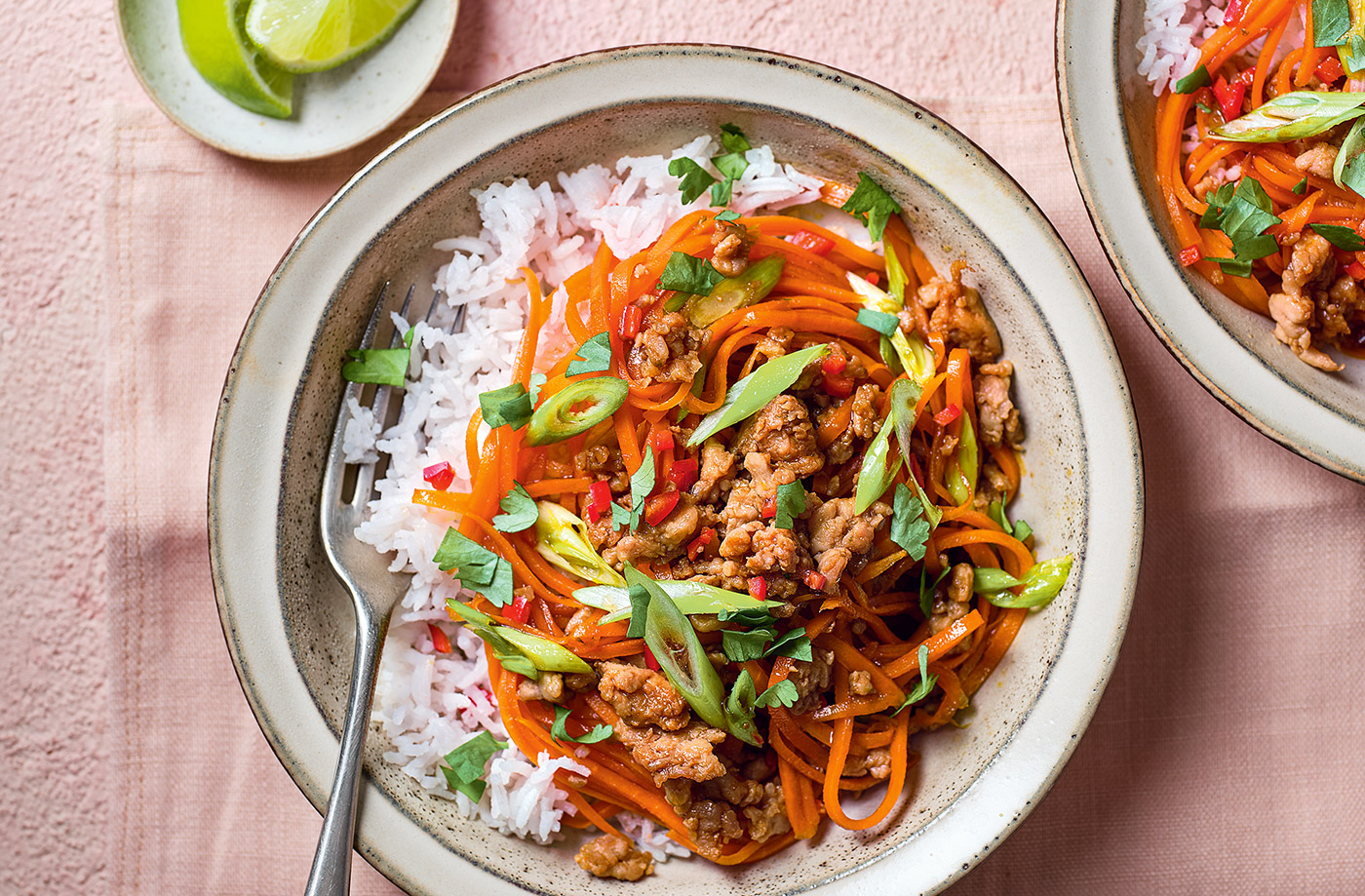 Sticky chilli chicken stir-fry recipe