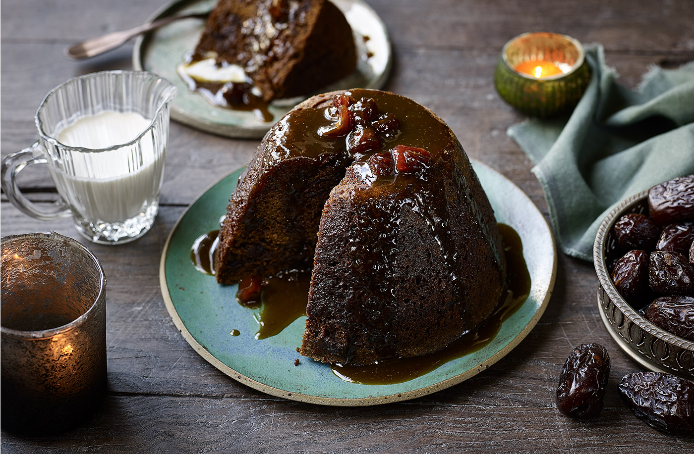 Sticky date, ginger and sherry toffee pudding recipe