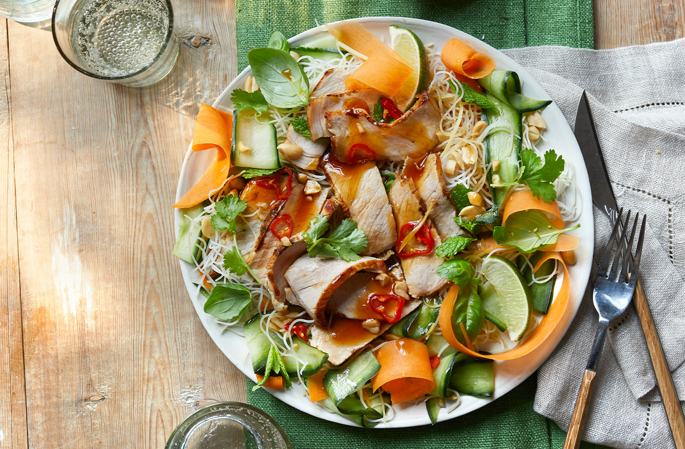 Sue’s 'speedy' pork noodles recipe