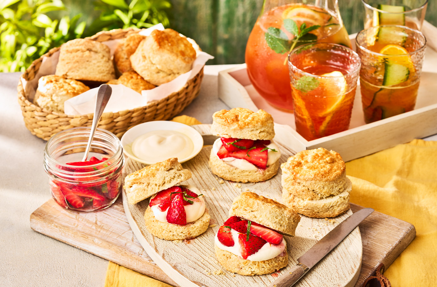 Summer scones recipe