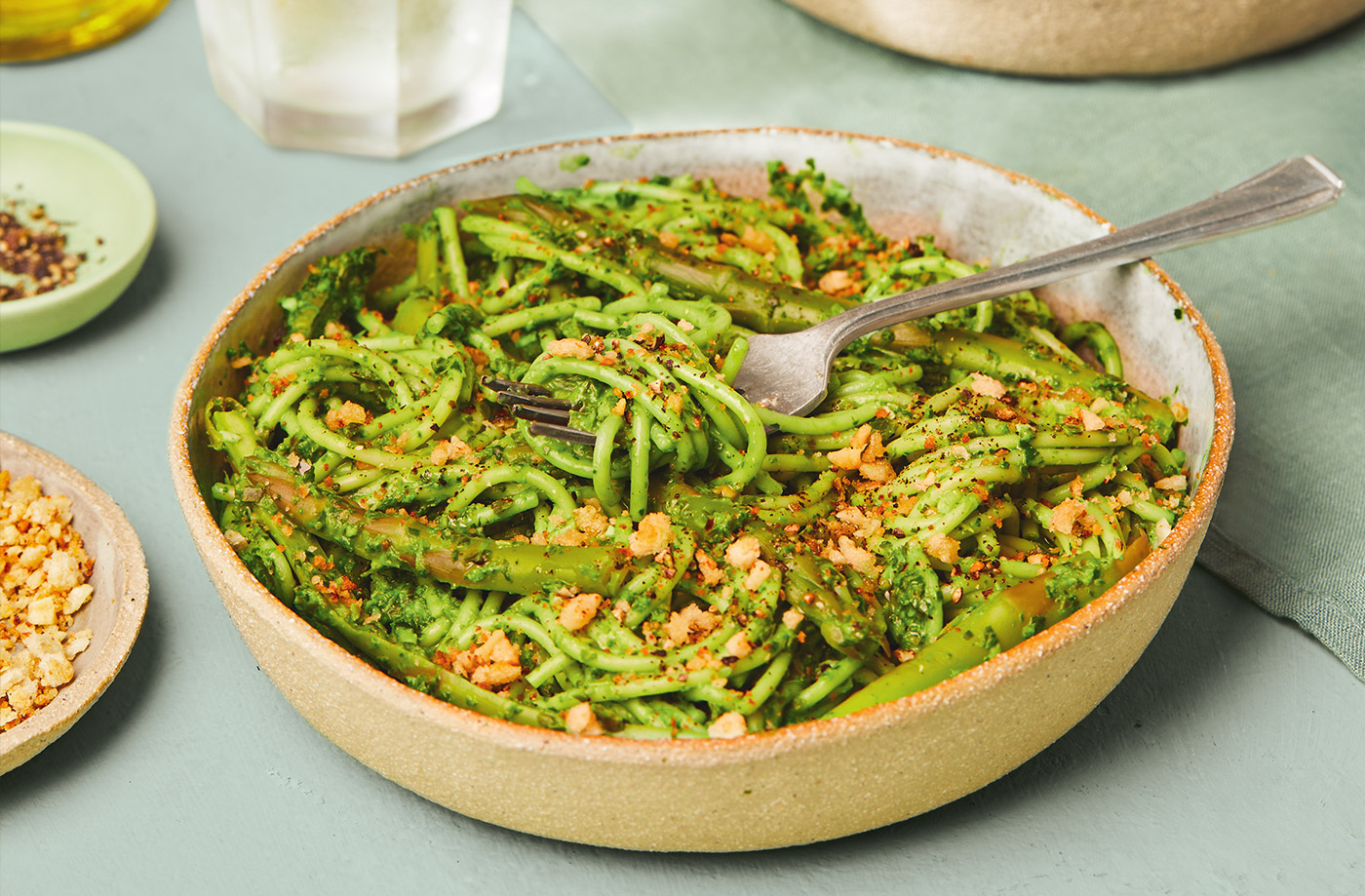 Super-green pasta recipe