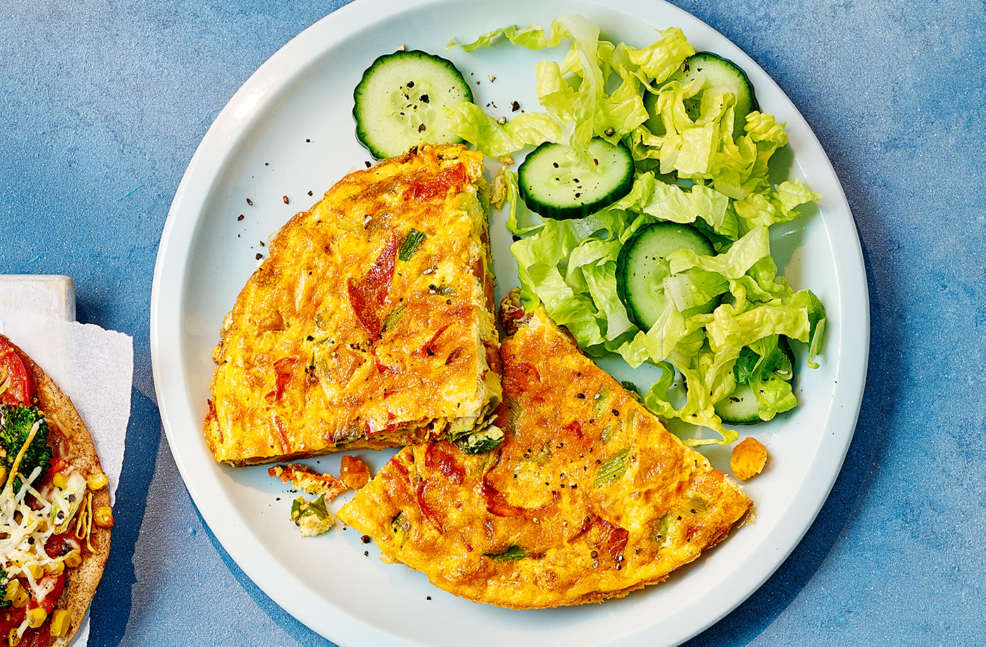 Kids' sweet potato and chorizo frittata recipe