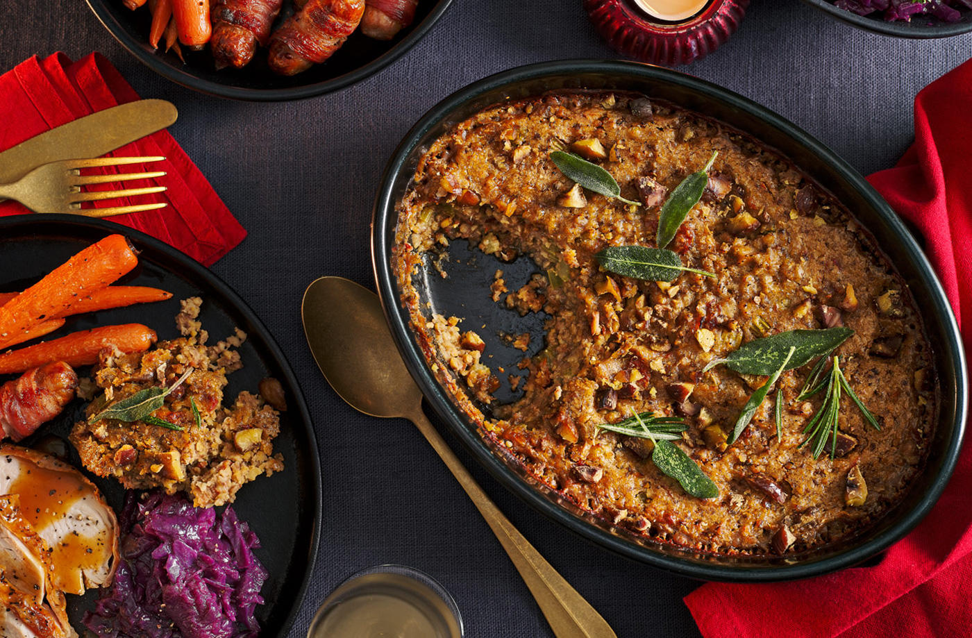 Gluten-free chestnut stuffing recipe