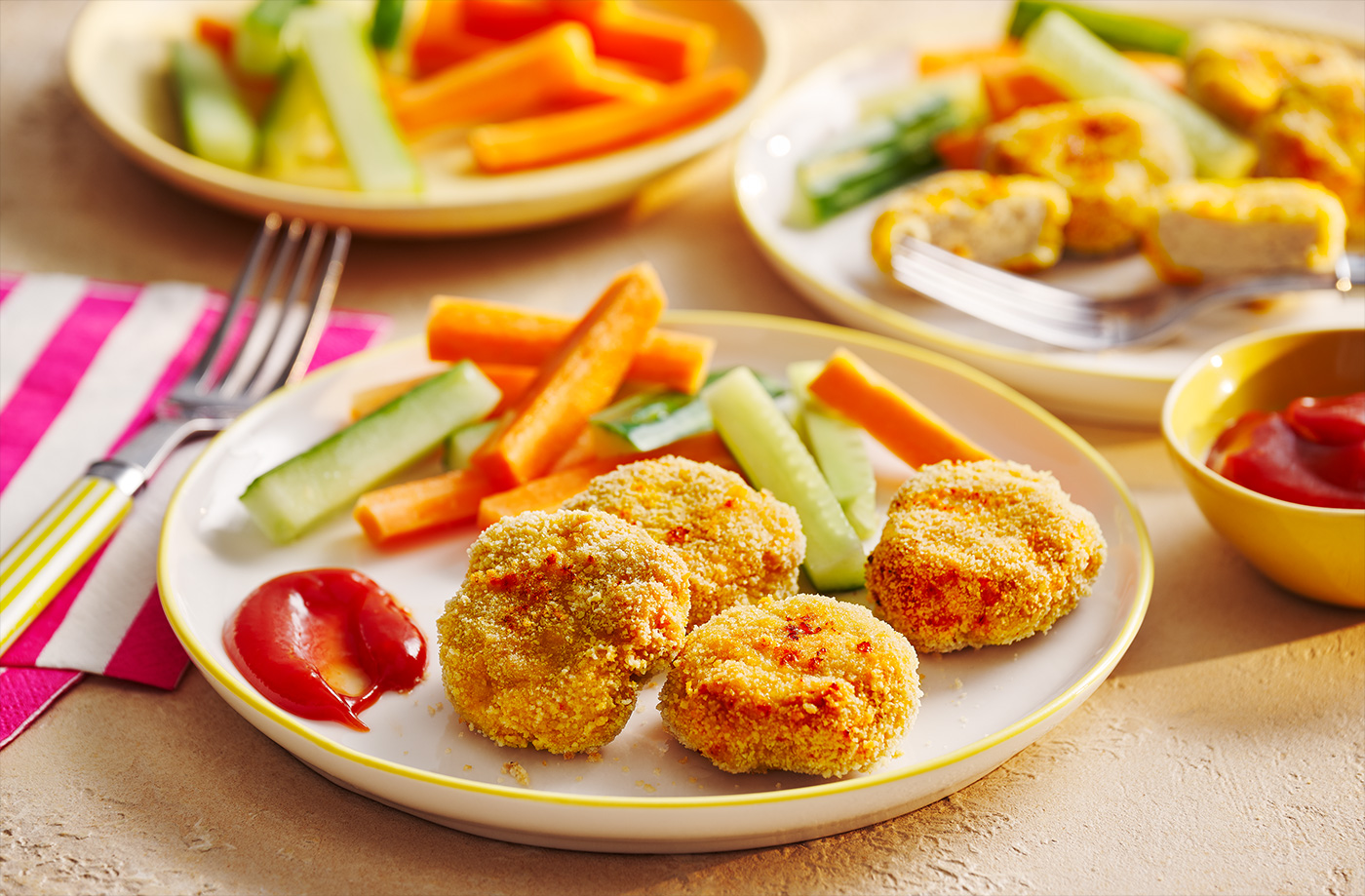 Chicken nuggets with hidden veg recipe