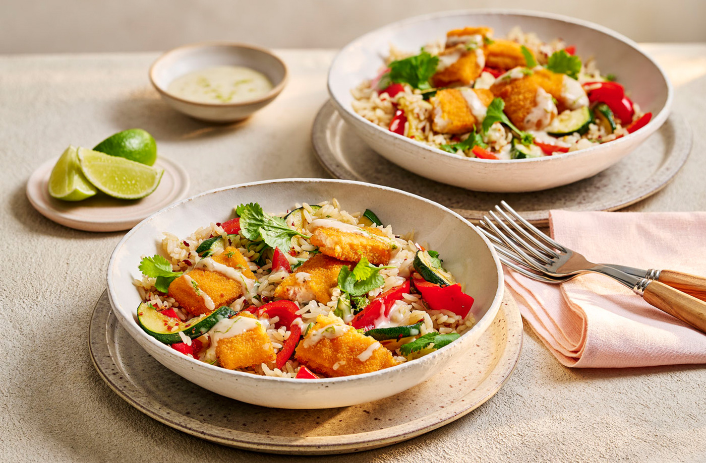 Fish finger fried rice recipe