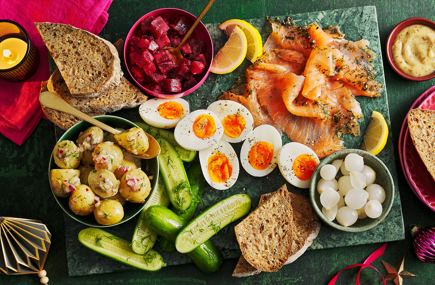 Scandi-style platter recipe