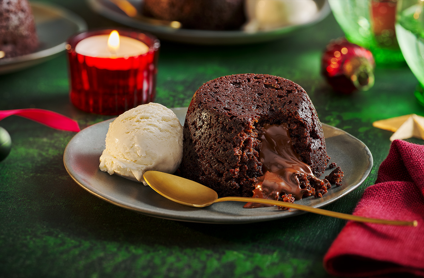 Vegan dark chocolate fondants recipe