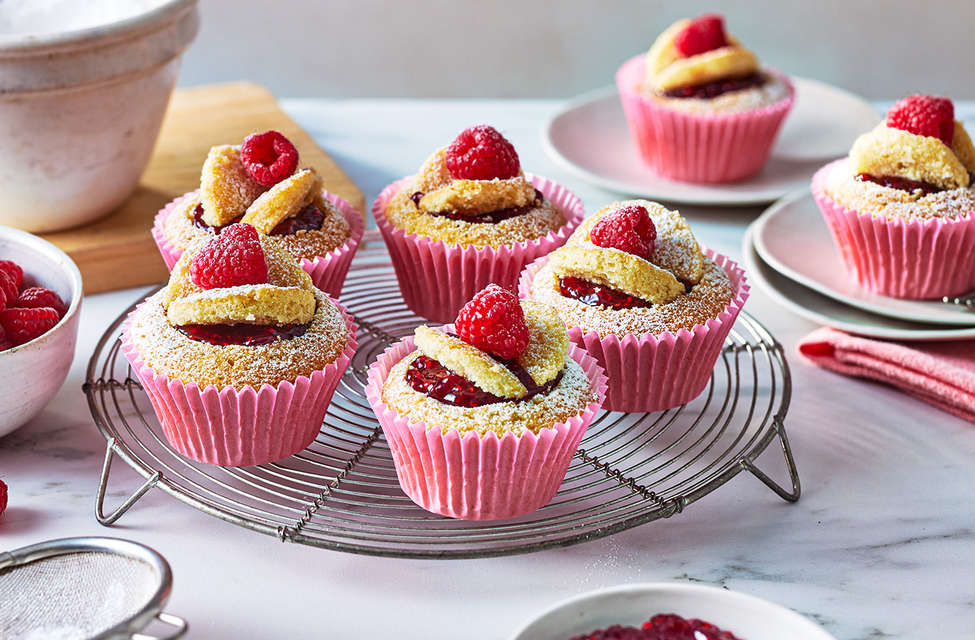Butterfly cakes recipe