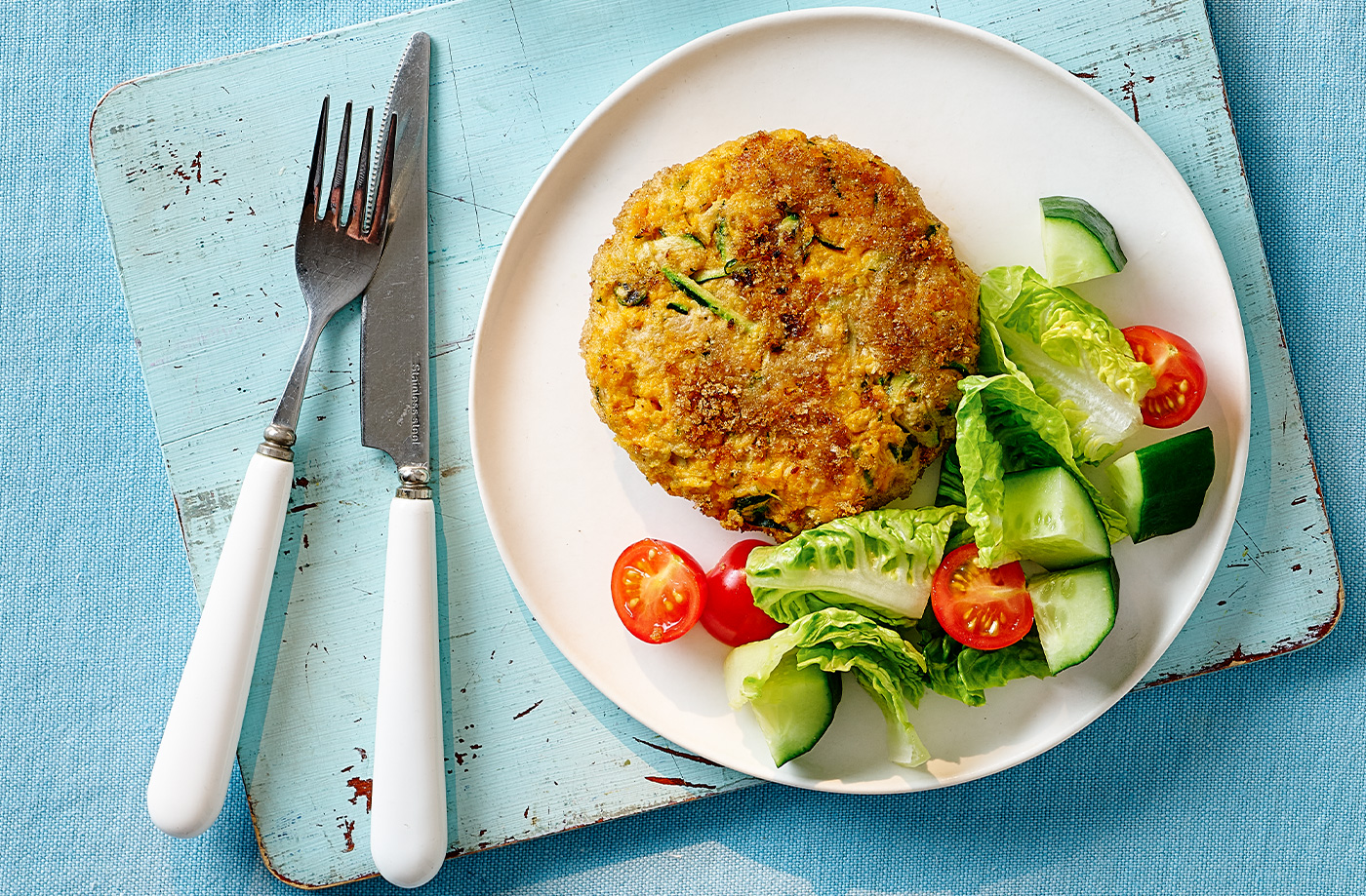Sweet potato salmon fishcakes recipe