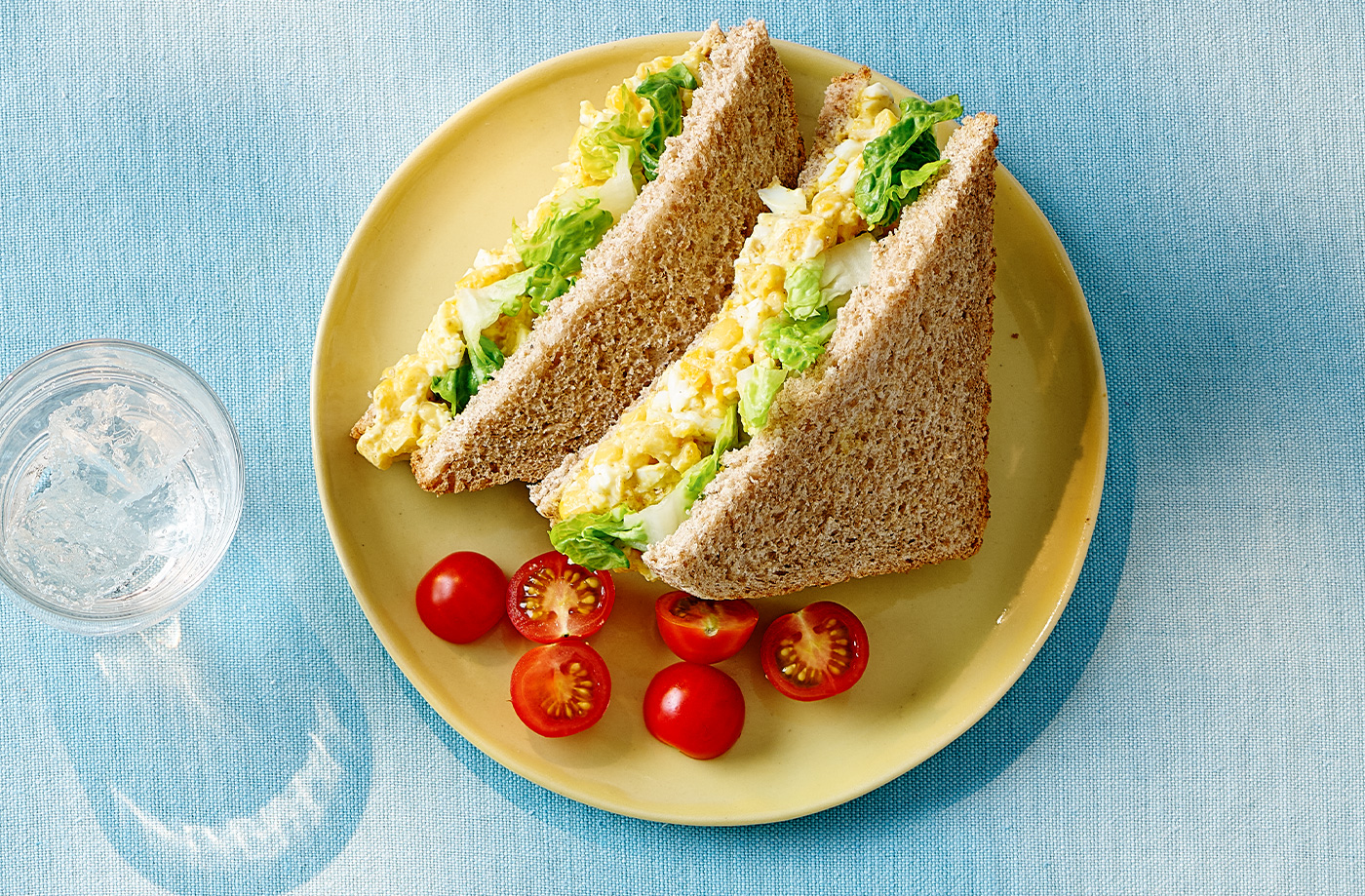 Coronation egg mayonnaise sandwich recipe