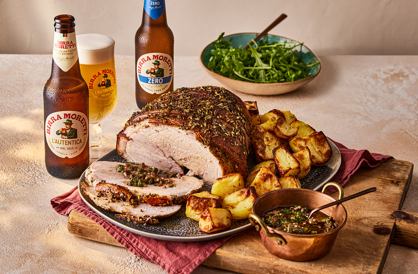 Slow-roasted Tuscan pork recipe