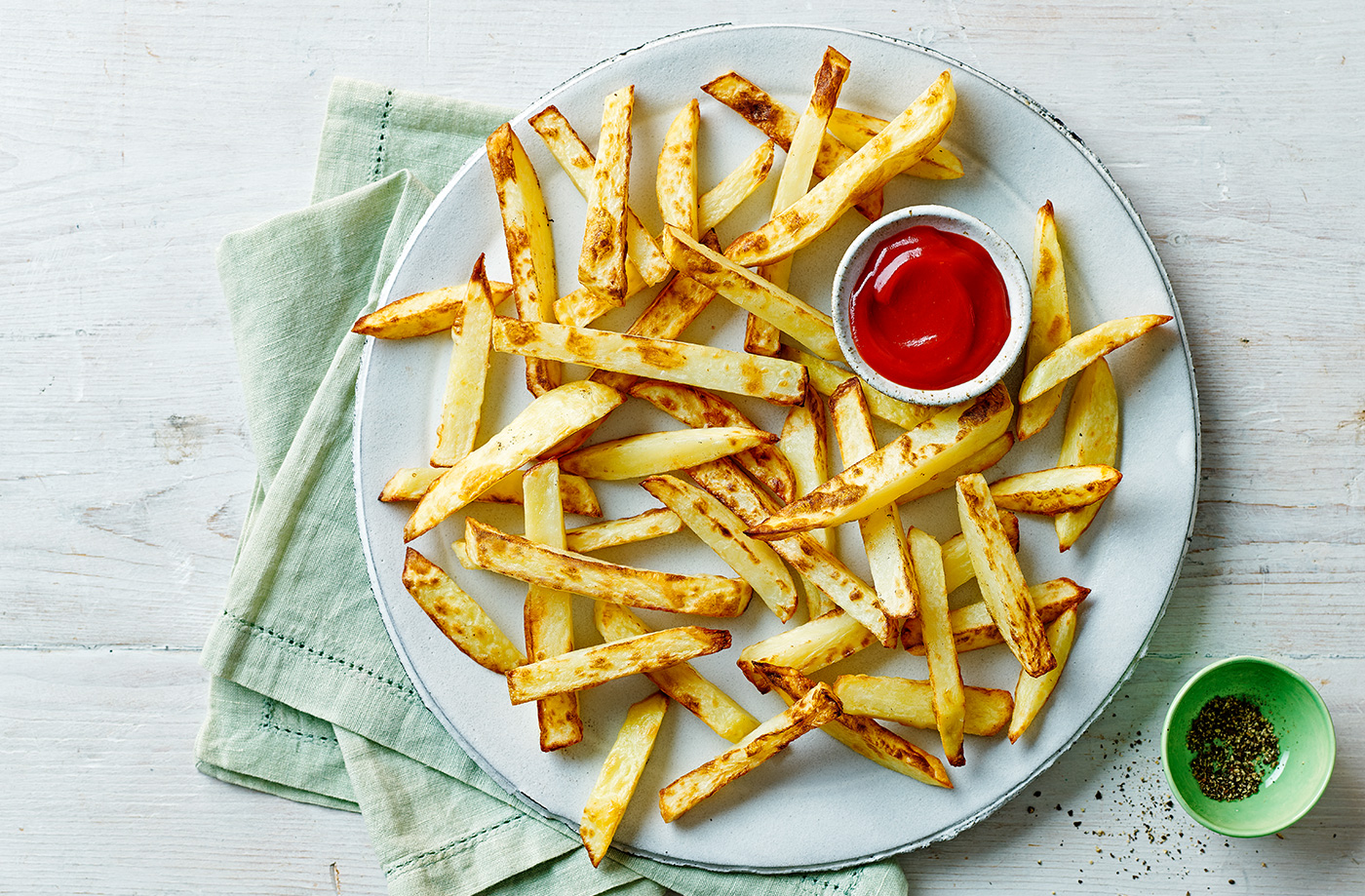 Air-fryer chunky chips recipe