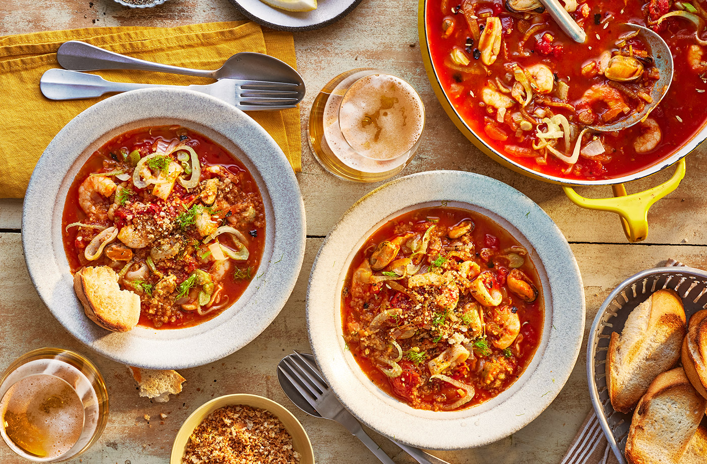 Summer seafood stew​ recipe