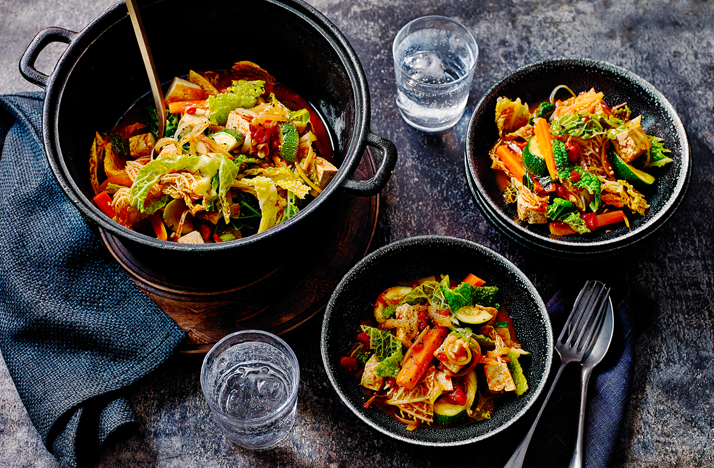 Tofu and vegetable stew recipe