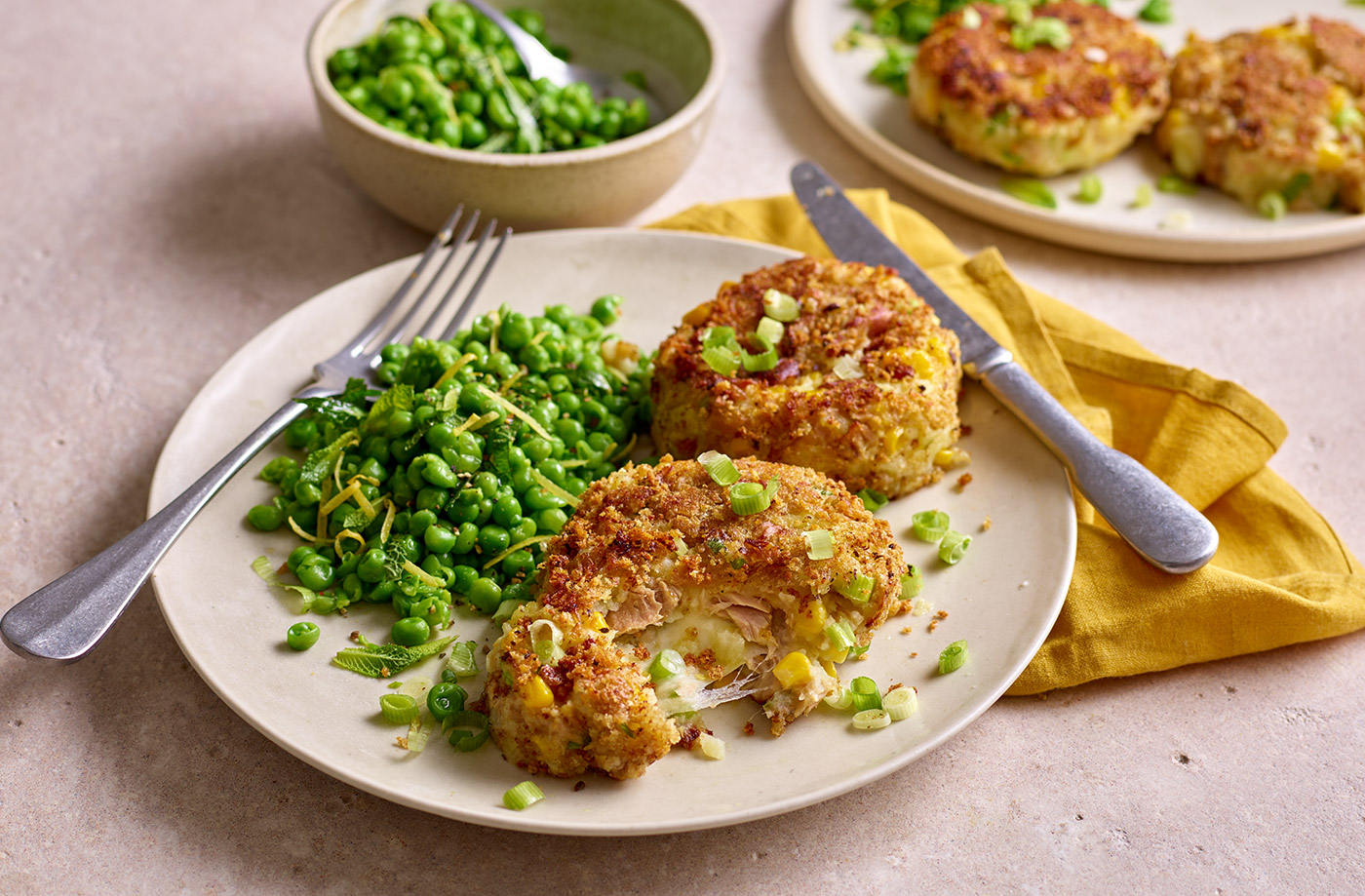 Tuna melt fishcakes recipe