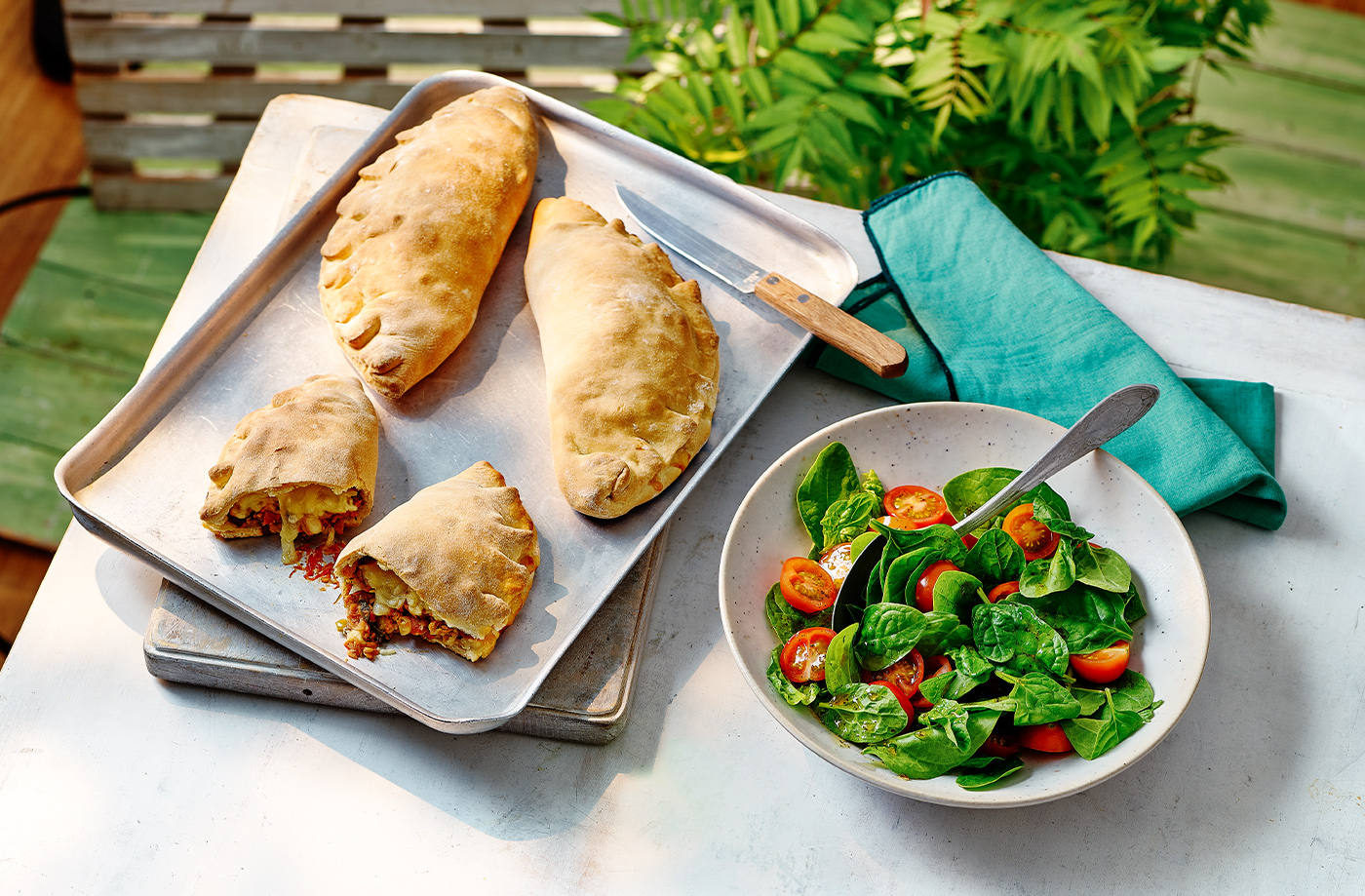 Tuna melt calzone recipe
