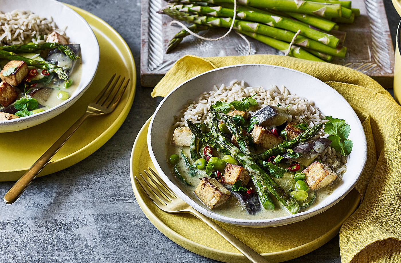 Vegan Thai green curry recipe