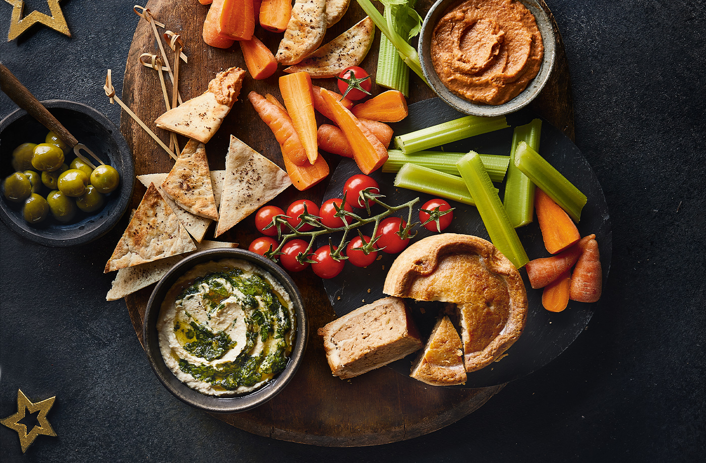 Vegan platter recipe