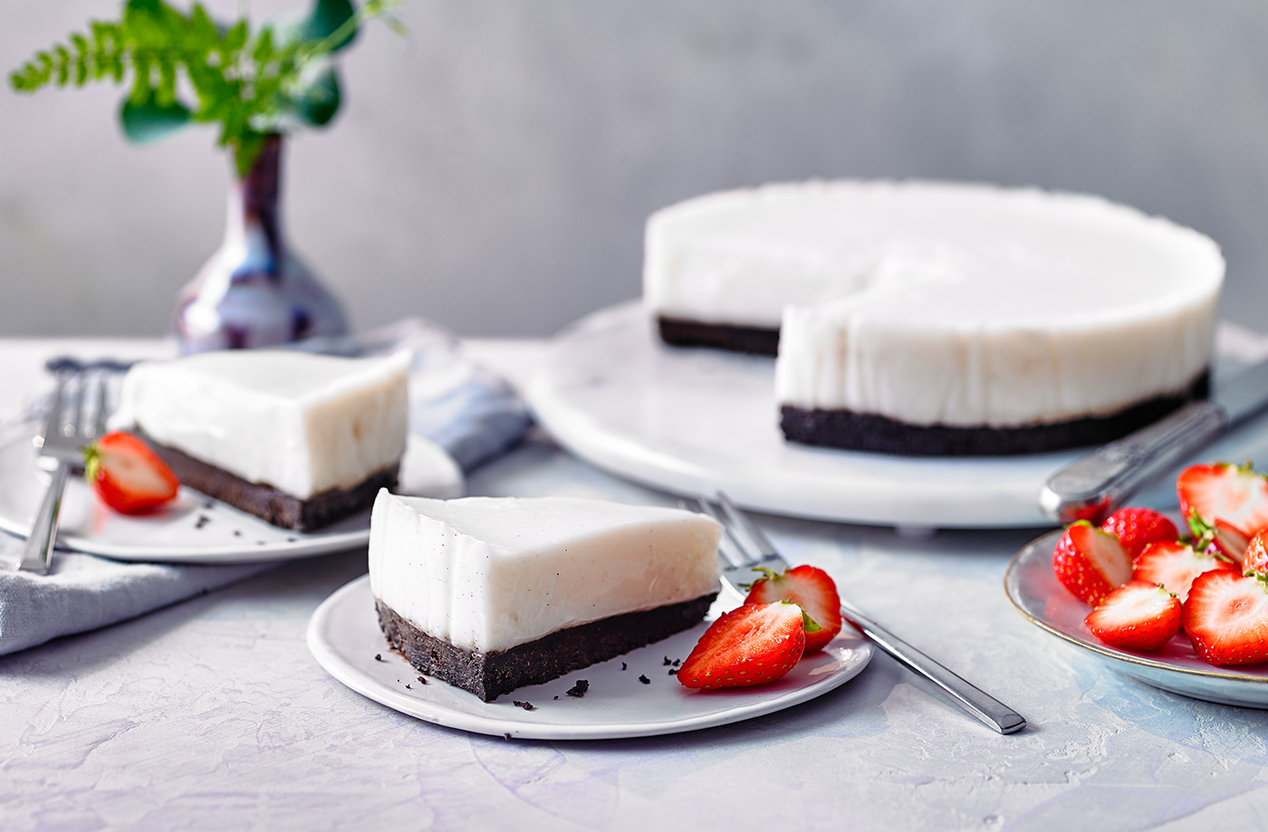Vanilla vegan cheesecake recipe