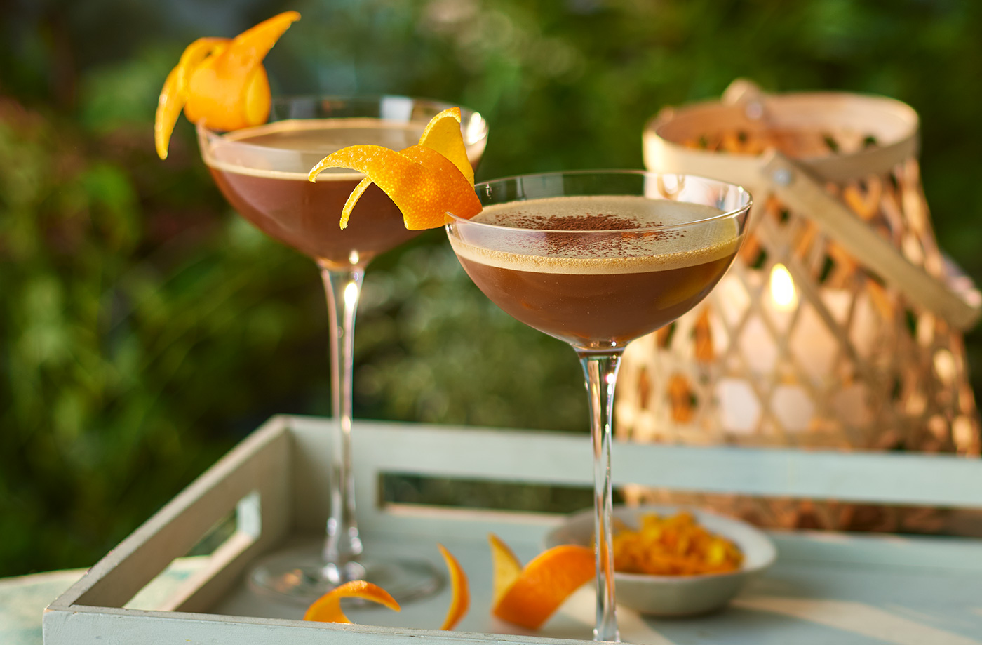 Choc-orange espresso martini recipe