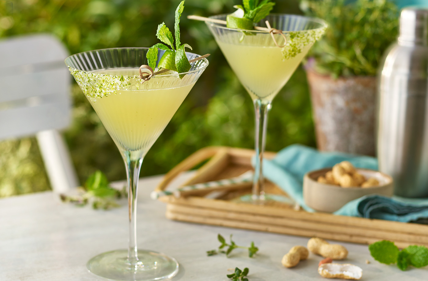 Herb garden margarita recipe