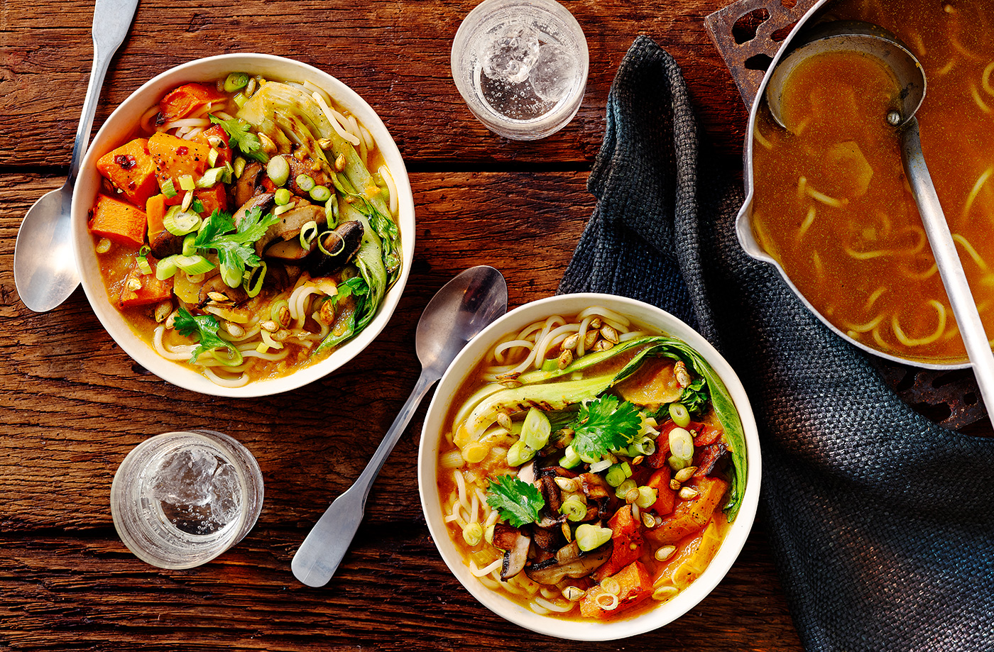 Butternut squash ramen recipe