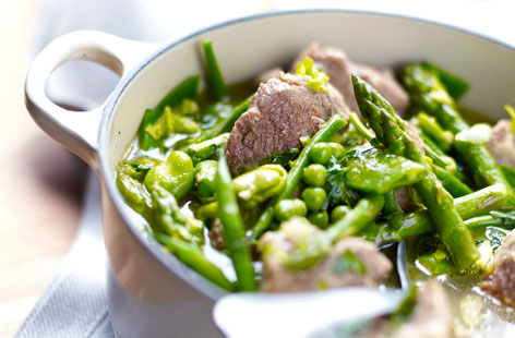 Slow cooked for maximum flavour, this hearty, flavoursome casserole is sure to soon become a family favourite. The selection of greens provide your five-a-day in one dish and it can be frozen, so do the work at the weekend for a quick freezer hit during the week.