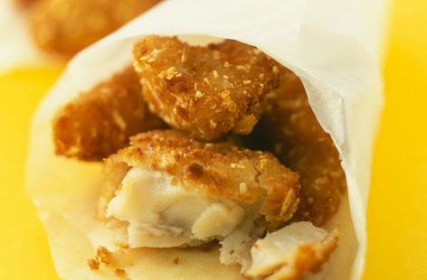 If you've ever wanted to make your own fish fingers, try your hand at these cod nuggets first.