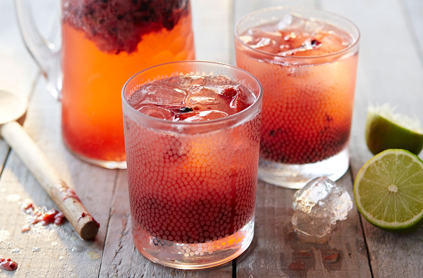  Summer berry limeade smash recipe