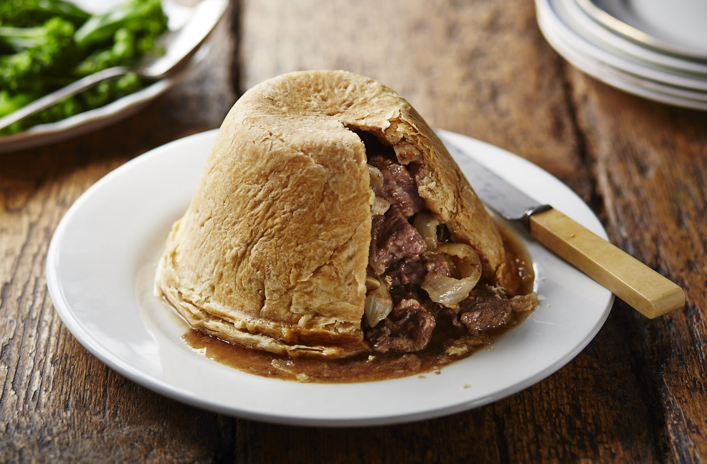 Classic steak and kidney pudding  recipe