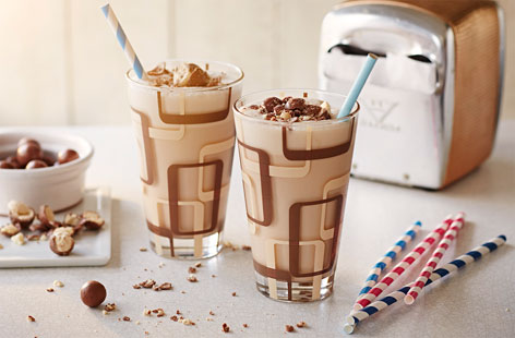 A thick, frozen milkshake is the ultimate treat. Kids and adults will love it just as it is, but to boost its vitamin content, add a banana when blending