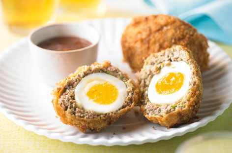 An atypical take on a British classic, this recipe for turkey and cumin scotch eggs is a neat way to shake up your next picnic. Turkey mince ensures the end-result remains moist while our fool-proof method for soft boiling eggs is one to remember.