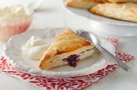 These wonderfully saucy cherry and star anise turnovers are easier to make than you might think