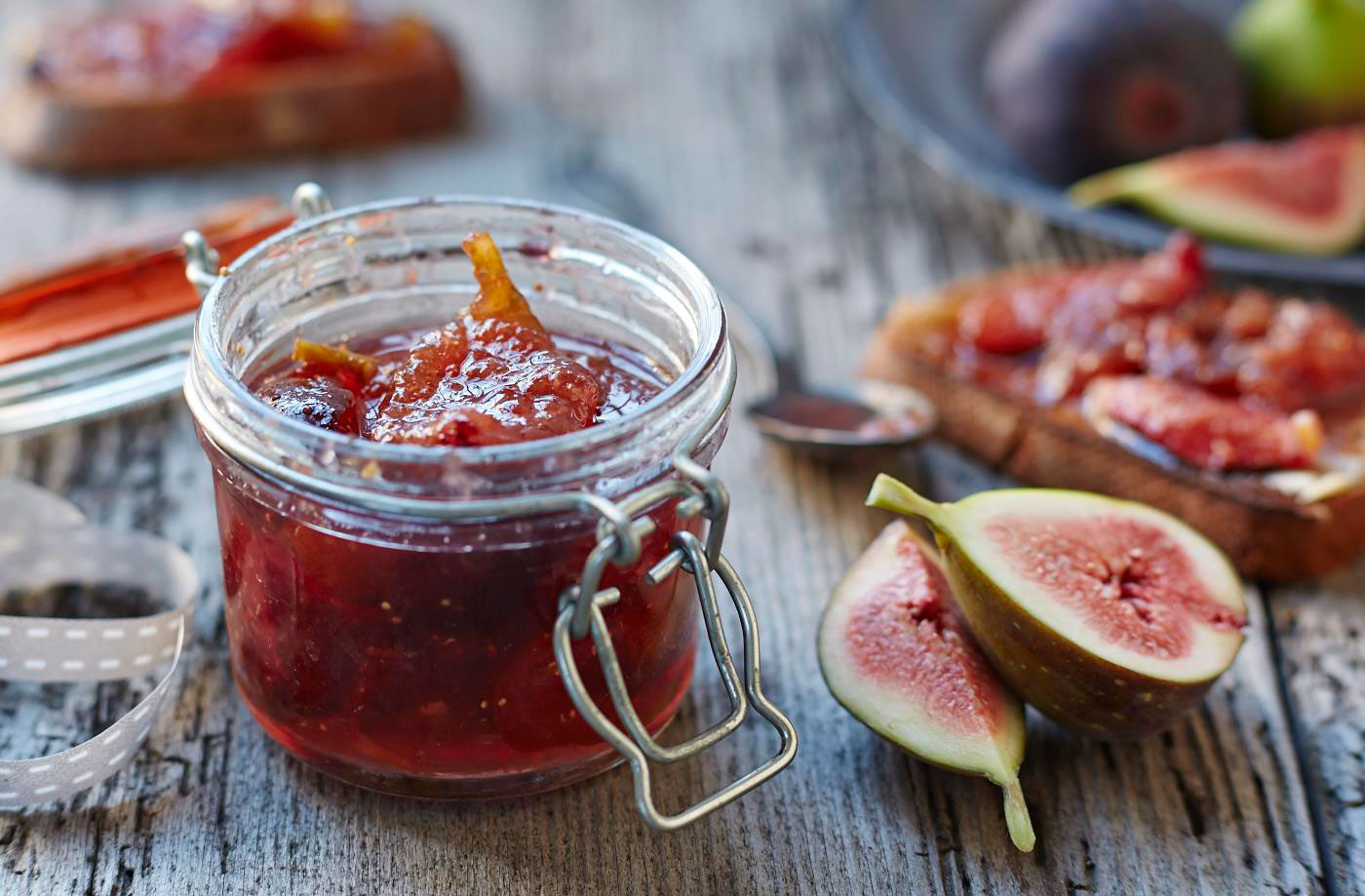 Fig and ginger jam recipe